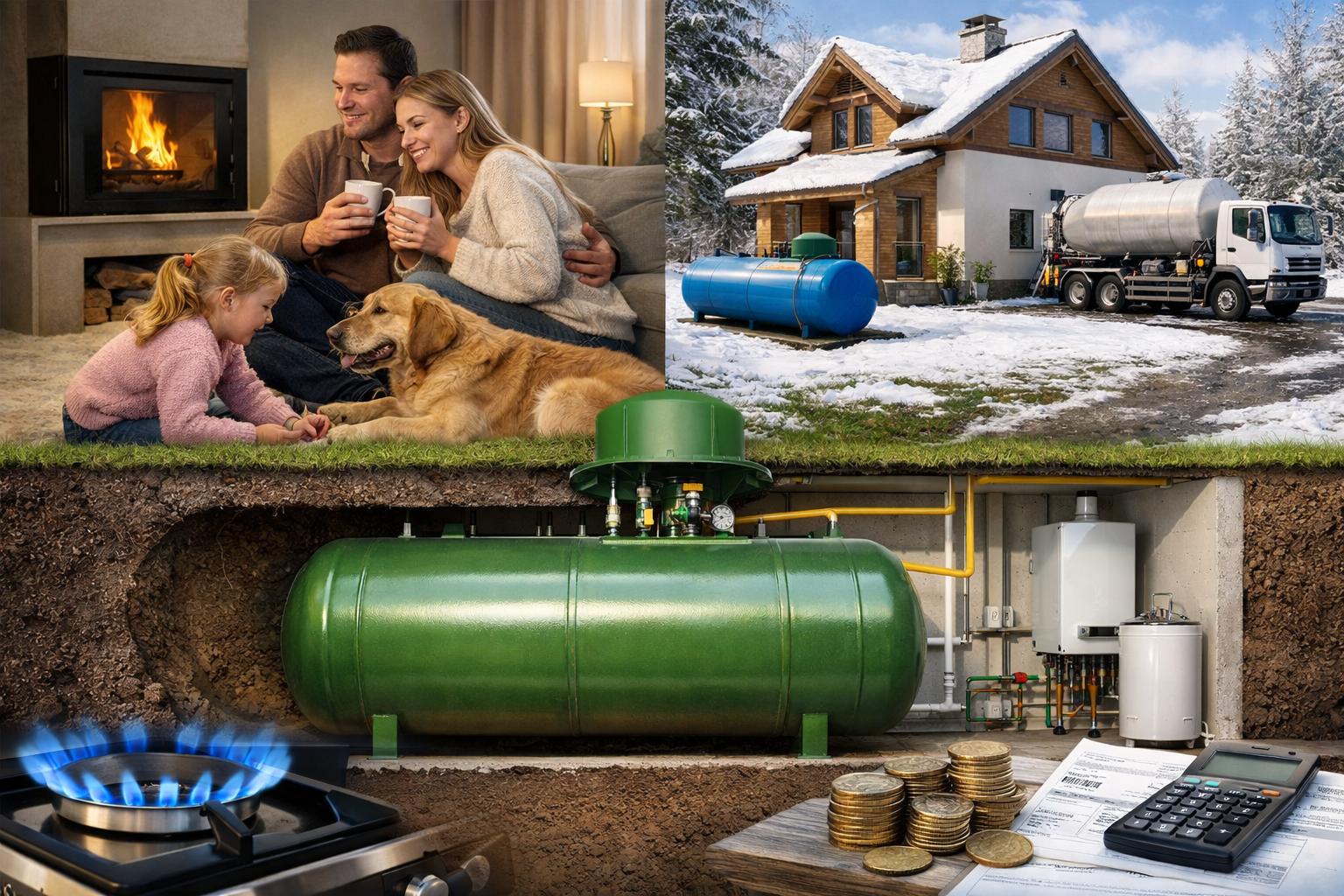 Узнайте преимущества отопления дома с газгольдером — комфорт и экономия от первого дня