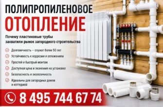 Полноценное полипропиленовое отопление