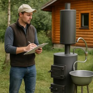 Как выбрать дровяной водонагреватель для дачи