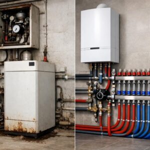 Замена котельного оборудования: как правильно выбрать и установить распределительный коллектор отопления