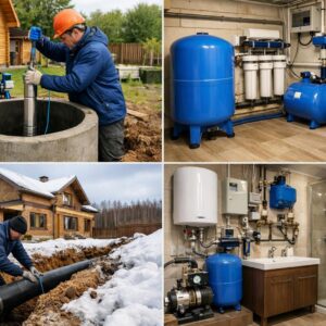 Водоснабжение частного дома в Пешково