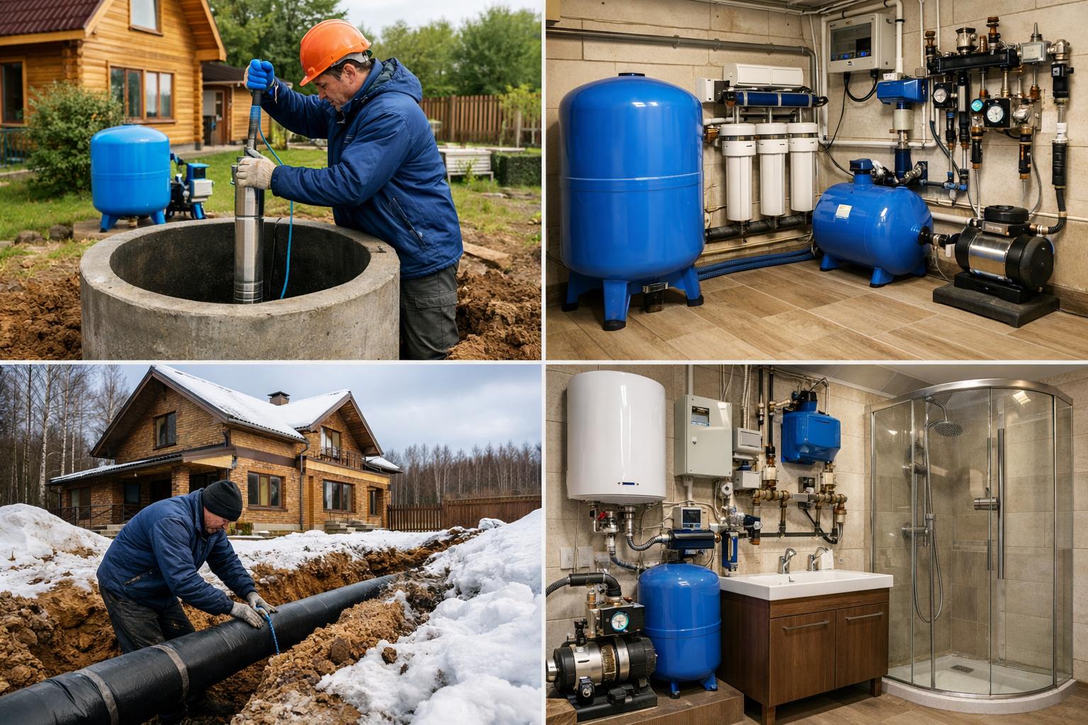 Надёжное Водоснабжение частного дома Пешково — комплексные решения от ООО Холдинг СпецСтройАльянс Надёжное Водоснабжение частного дома Пешково — комплексные решения от ООО Холдинг СпецСтройАльянс