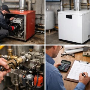 Стоимость работ по замене дизельного котла на аналогичный