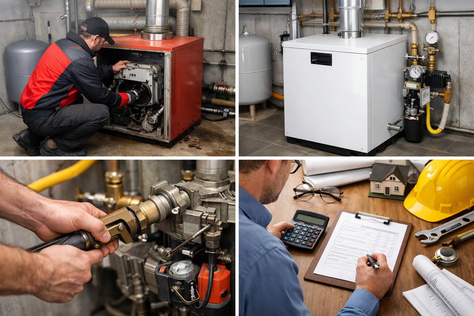 Профессиональная оценка стоимости замены дизельного котла — быстро и точно