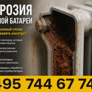 Коррозия чугунной батареи