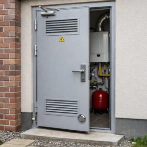Дверь в газовую котельную частного дома