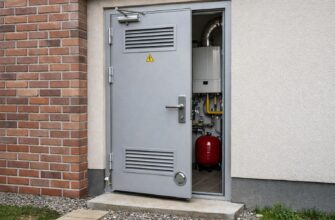 Дверь в газовую котельную частного дома