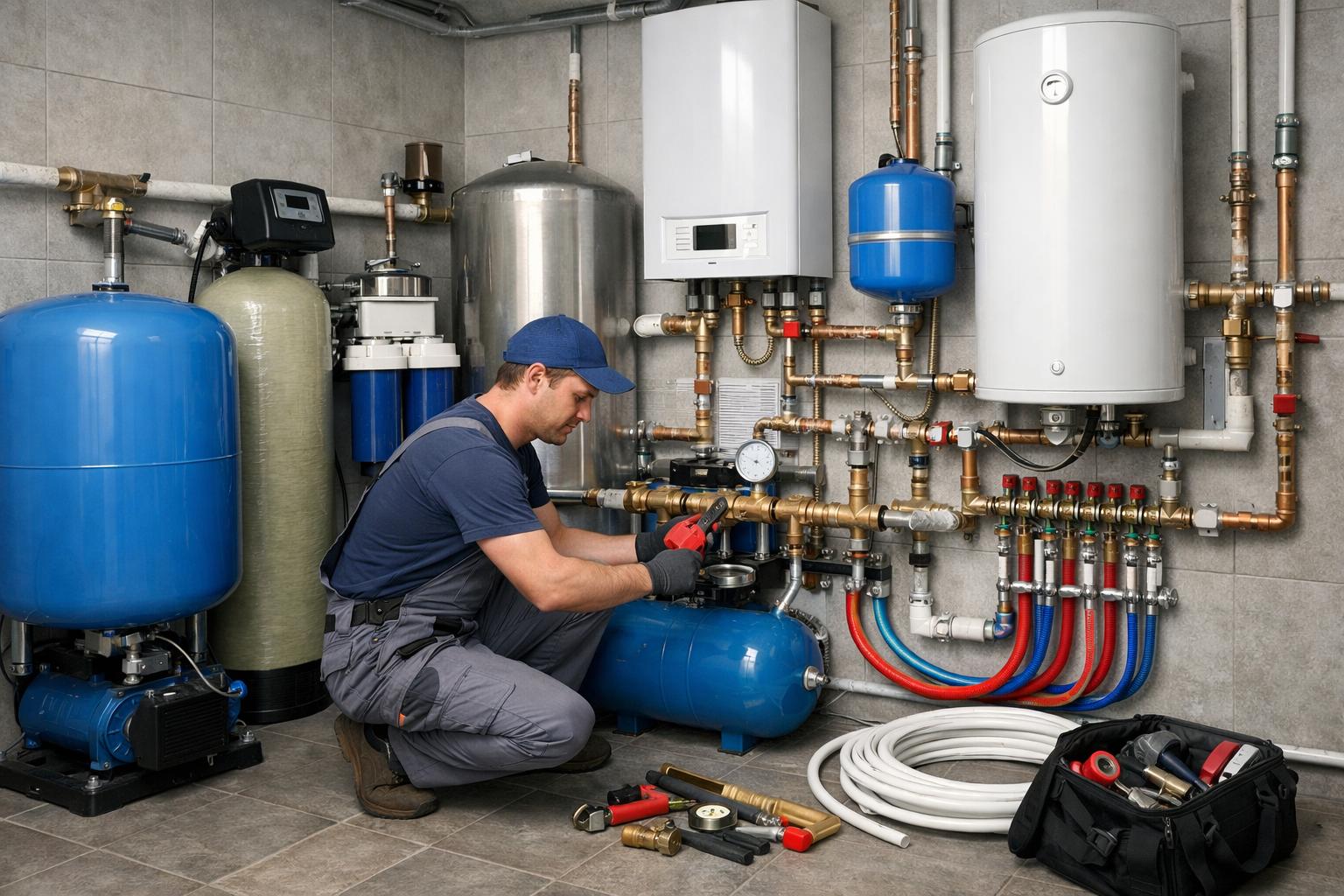 Профессиональная установка водоснабжения для коттеджа — решение под ключ