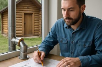 Надёжная труба к бане — от планирования до установки