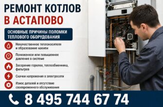 Ремонт котлов в Астапово