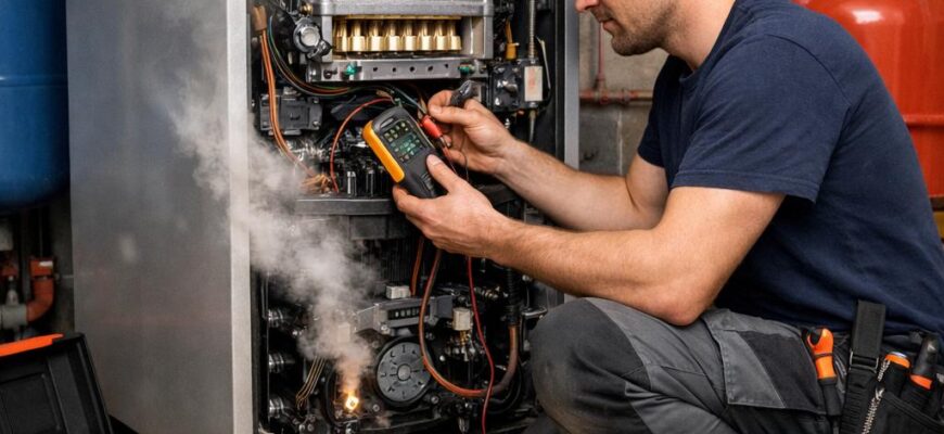 Как вернуть тепло в дом: практическое руководство по ремонту напольных котлов отопления