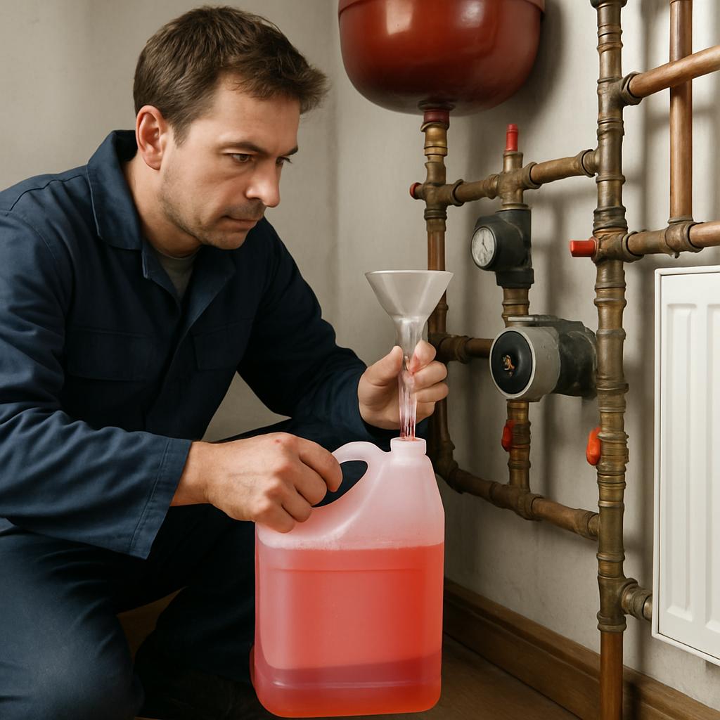 Замена антифриза