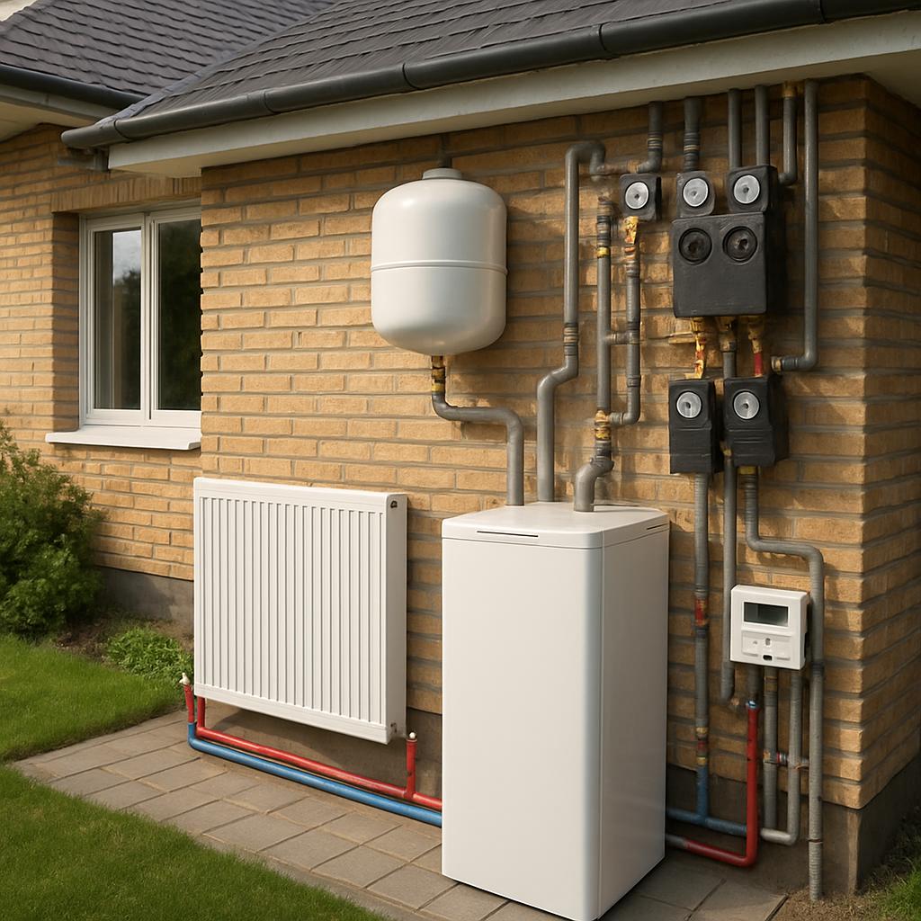 Отопление дома 80 м²