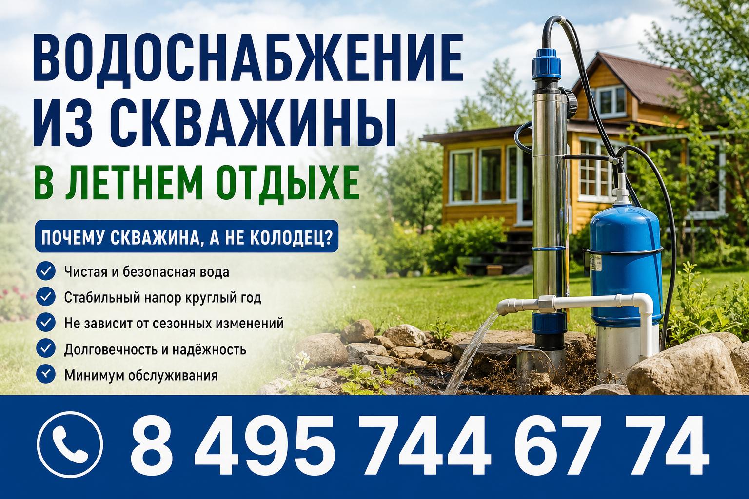 Почему скважина, а не колодец