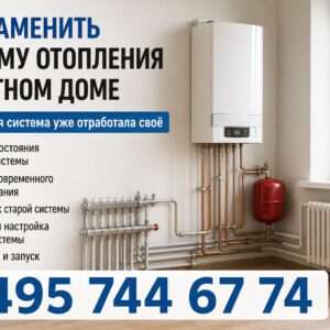 Как заменить систему отопления в частном доме
