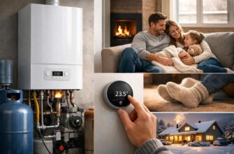 Автономное отопление газовым котлом