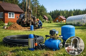 Индивидуальное водоснабжение в Туголесском Бору