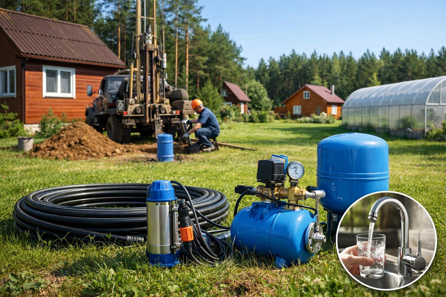 Почему индивидуальное водоснабжение в Туголесском Бору — выгодно и надежно