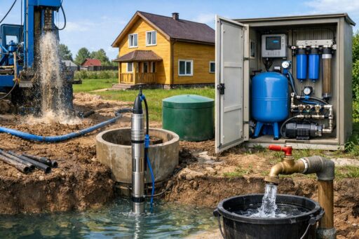 Индивидуальное водоснабжение в Якимовке