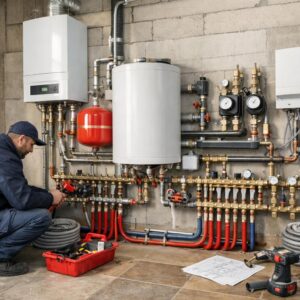 Монтаж систем отопления в Опалихе (Московская обл.) для частного дома