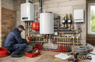 Монтаж систем отопления в Опалихе (Московская обл.) для частного дома