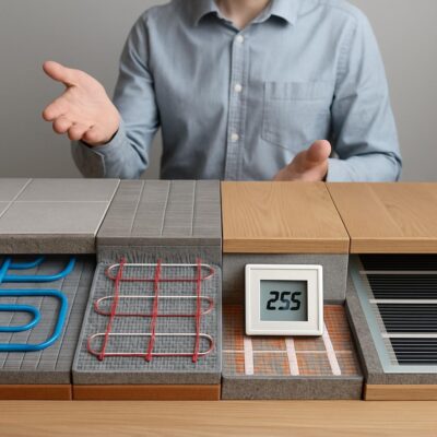 Виды тёплых полов