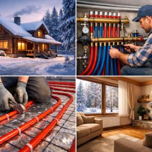 Водяное отопление дачи