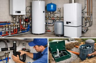 Отопление водопровод и канализация в частном доме