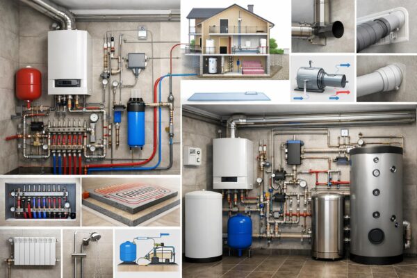 Схема бойлерной в частном доме