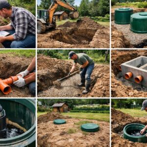 Канализация на даче своими руками