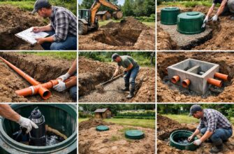 Канализация на даче своими руками