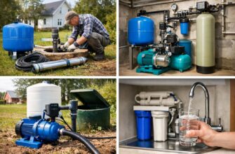 Система водоснабжения для дома в Барановском