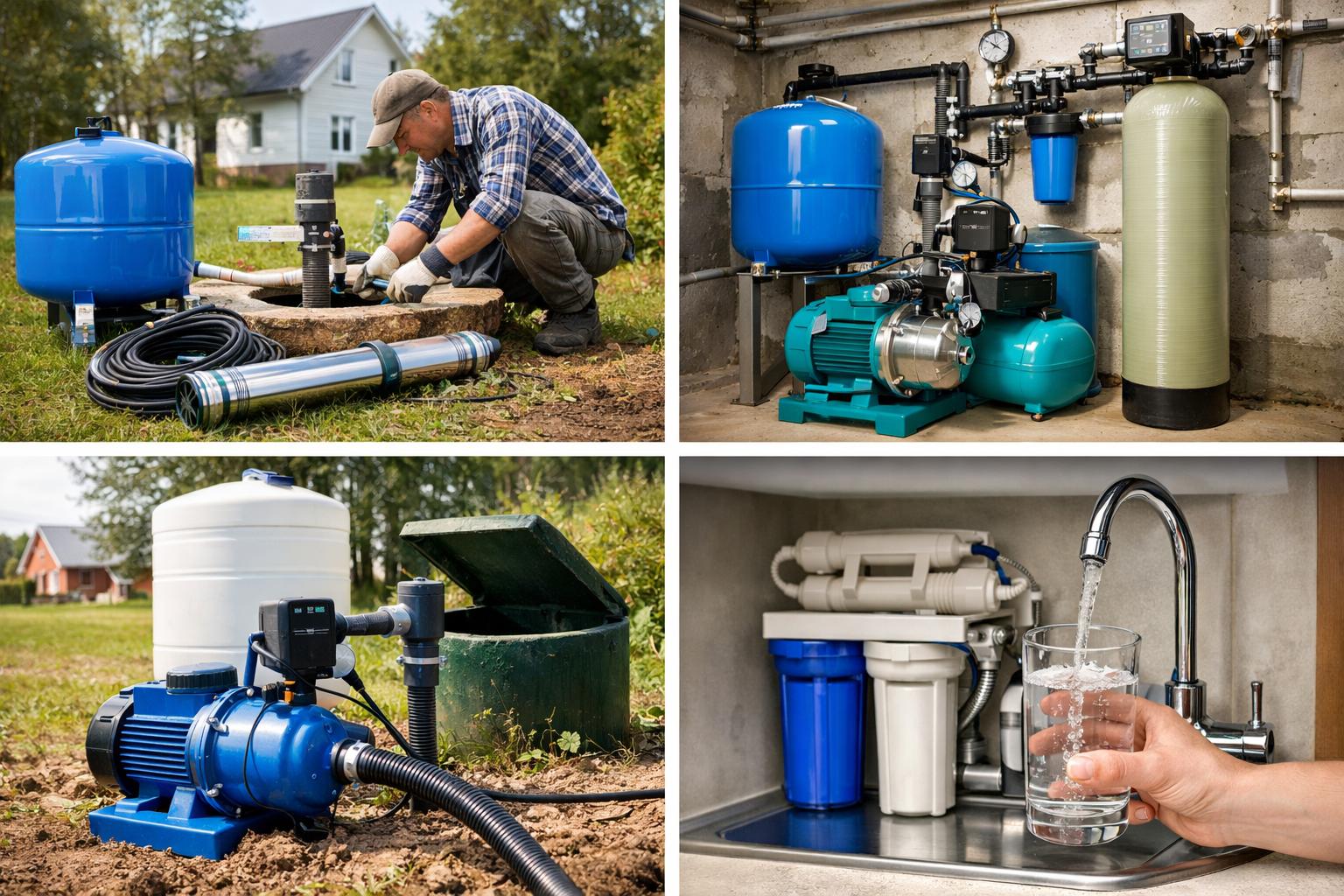Выбираем систему водоснабжения для дома в Барановском: обзор вариантов и быстрый подбор