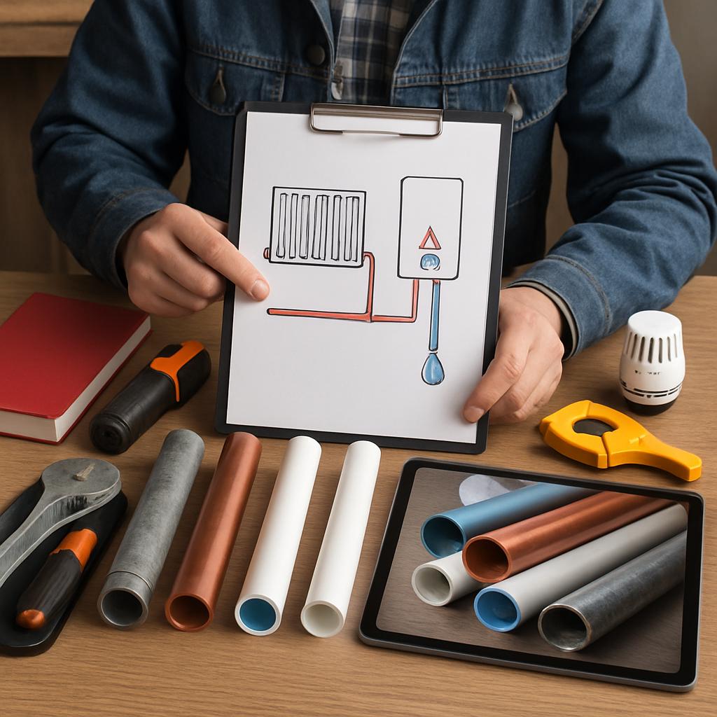 Выбор материалов и технологий при ремонте труб отопления