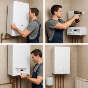 Установка котла Protherm «Тигр»