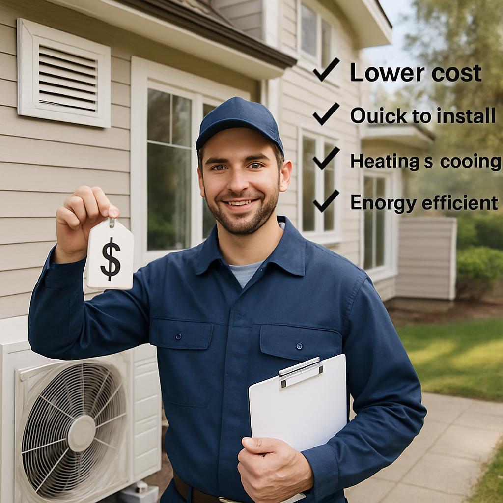 Воздушное отопление загородного дома цена