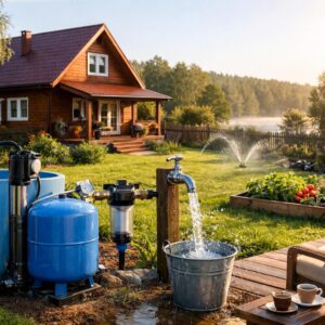 Водоснабжение частного дома в СНТ «Круглое Озеро»