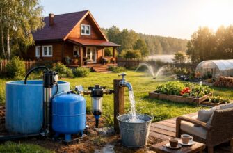 Водоснабжение частного дома в СНТ «Круглое Озеро»