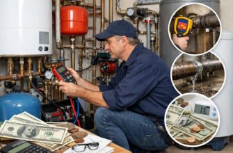 Сколько стоит сервисное обслуживание отопления и водоснабжения частного дома