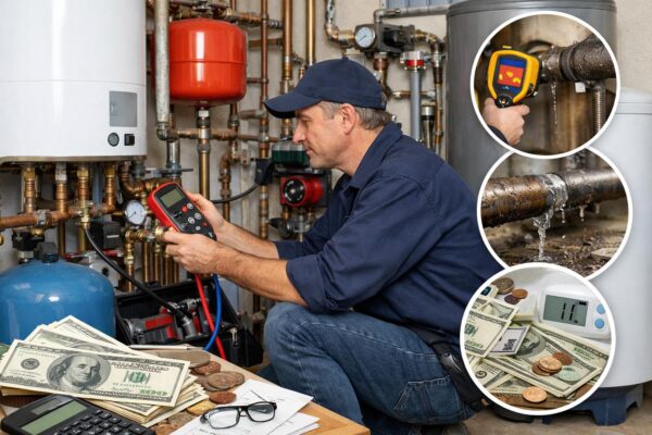 Сколько стоит сервисное обслуживание отопления и водоснабжения частного дома