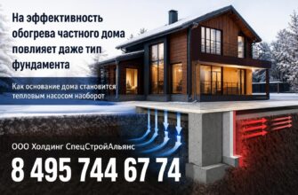 Как тип фундамента меняет всю систему обогрева