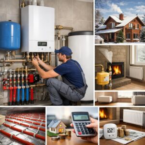 Водяная газовая система отопления для частного дома