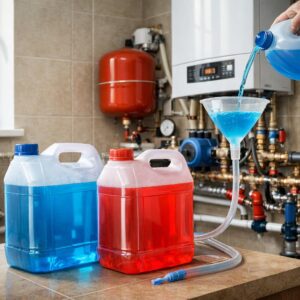 Антифриз в отоплении частного дома с газовым котлом