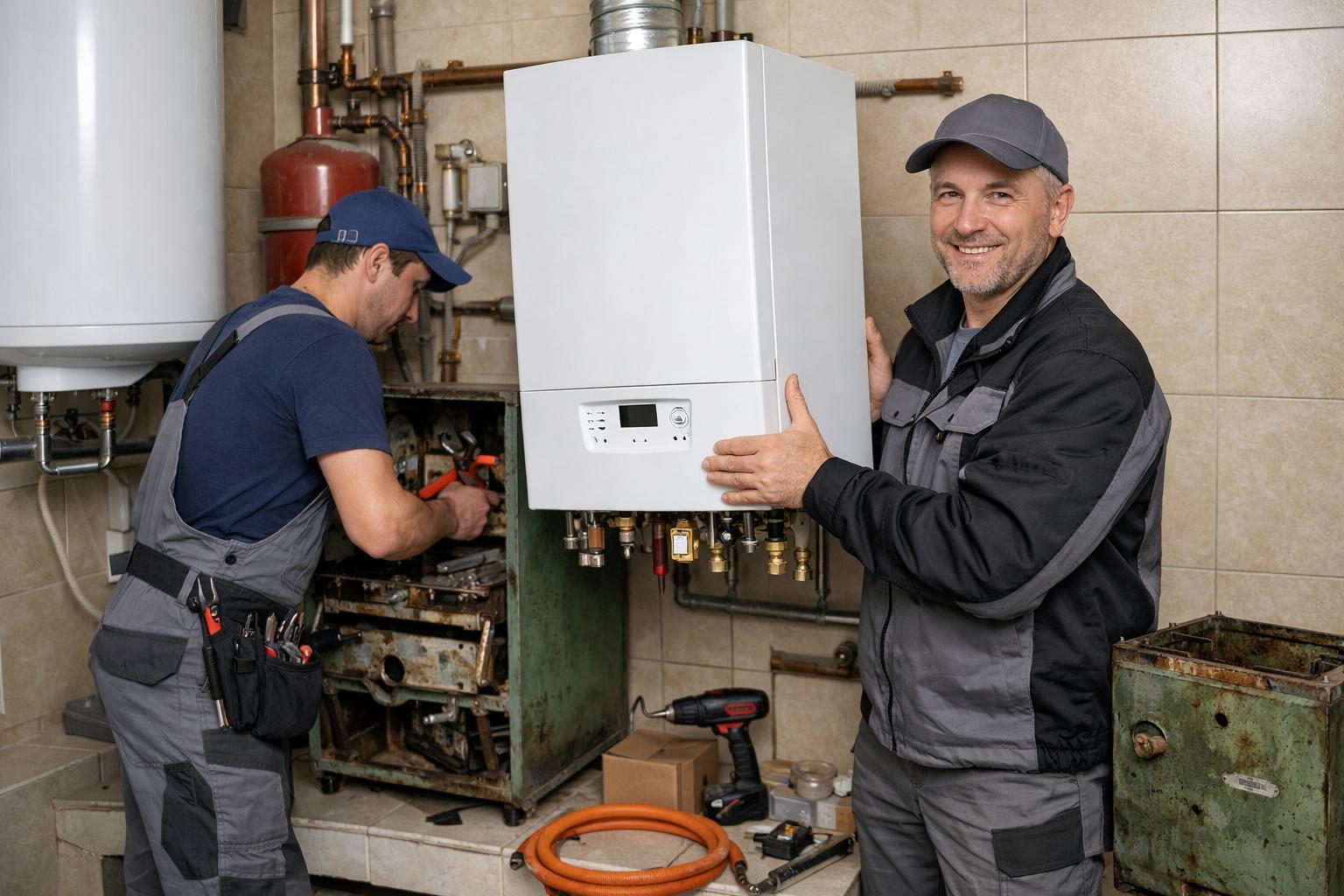 Замена котла в частном доме выгодно и без лишних забот — решение от «Инженерные коммуникации»