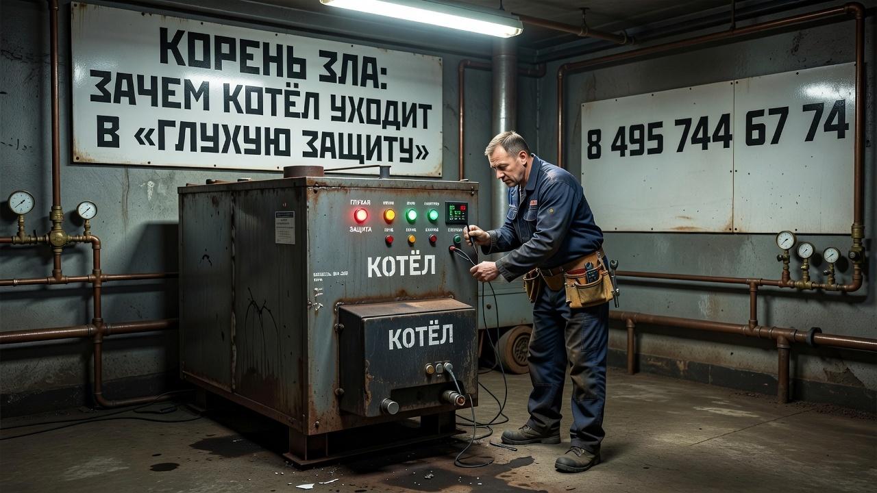 Корень зла: зачем котёл вообще уходит в «глухую защиту»