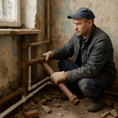 Как без нервов заменить трубы отопления и водоснабжения в Адуево