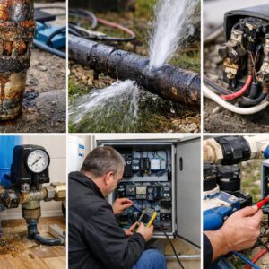 Неисправности скважинной автоматической системы водоснабжения