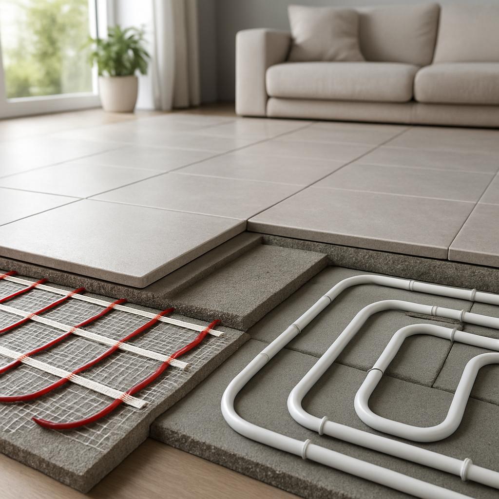 Почему выбирают тёплый пол под плитку — комфорт, безопасность и экономия