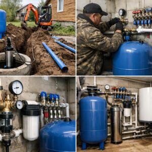 Монтаж системы водоснабжения в Старой Ситне