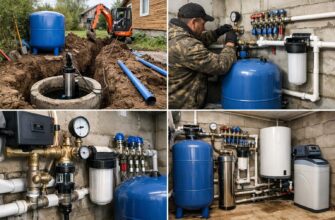 Монтаж системы водоснабжения в Старой Ситне